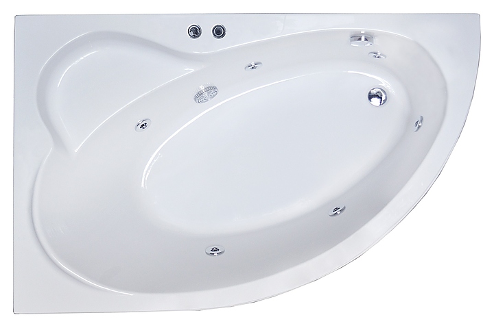 Ванна гидромассажная Royal Bath ALPINE STANDART RB819103ST-L 140x95x58 см, акрил
