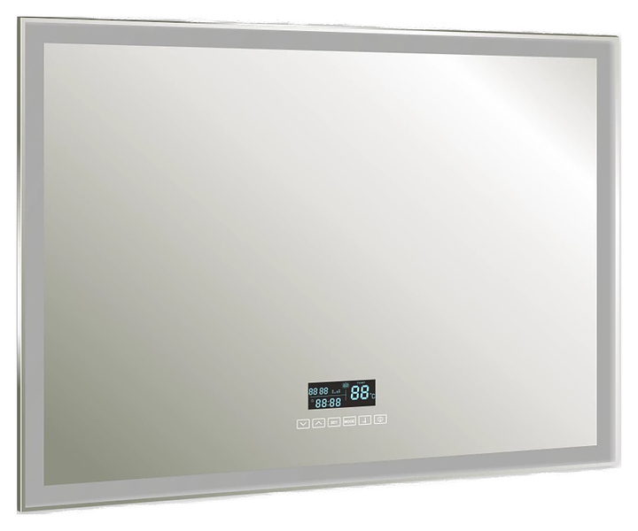 Зеркало с LED-подсветкой Silver Mirrors Norma neo LED-00002495 100х80 см, с многофункциональным модулем