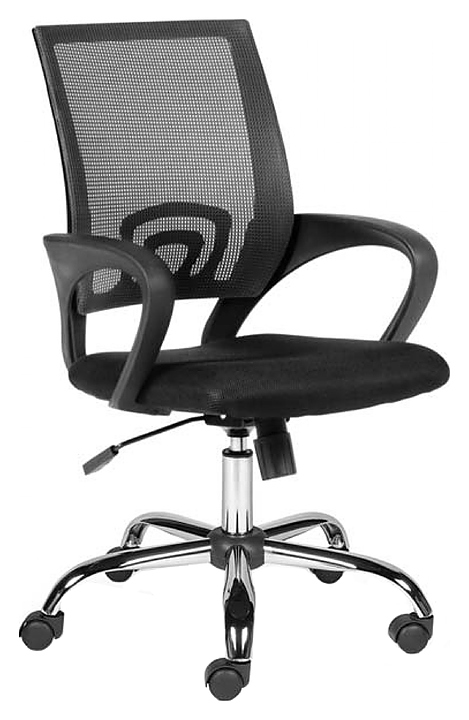 Кресло NORDEN Spring chrome full black