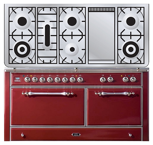 Газовая плита с духовым шкафом ILVE MC-150FD-E3