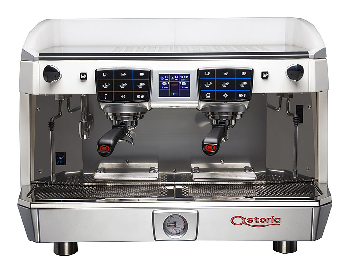 Кофемашина Astoria (C.M.A.) Core600 TS SAE/2 высокие группы, дисплей, белая