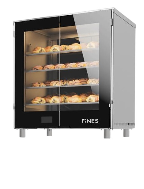Витрина с подогревом Fines SCH 660-D2 черный