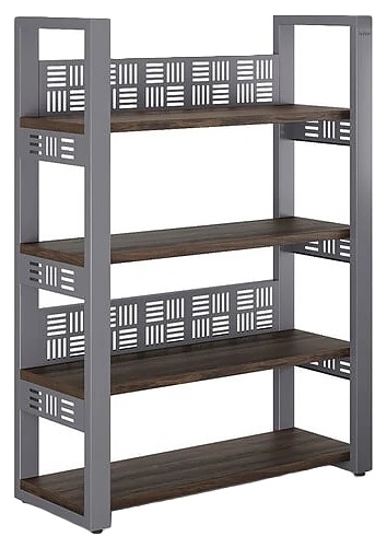 Стеллаж открытый КОБОР SO4-100/36 graphite/charlston