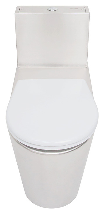 Унитаз антивандальный Oceanus 1-010.1(P) (нерж. сталь) P-выход