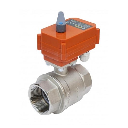 Кран шаровой Neptun латунь Bugatti Pro 220В 2