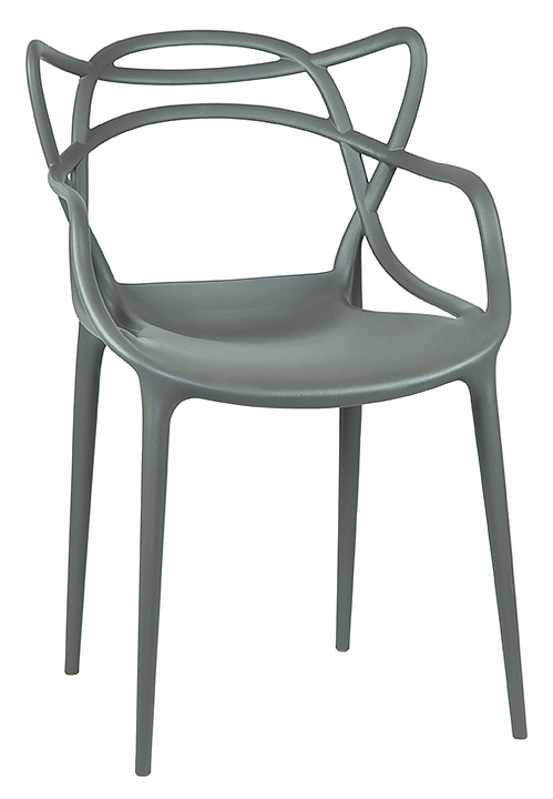 Стул обеденный DOBRIN 601PP-LMZL MASTERS (темно-серый)