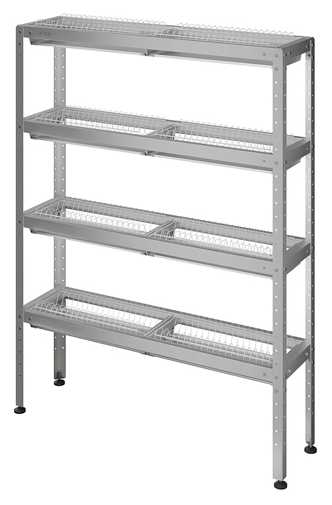 Стеллаж для тарелок ATESY СКТ-Б-1200-02