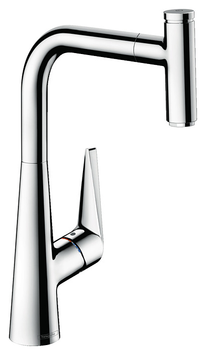 Смеситель для кухни с вытяжным изливом Hansgrohe Talis Select S 72821000