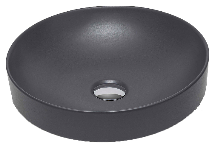 Раковина beWash Alster 86401080 40х40х11 см, фарфор, антрацит