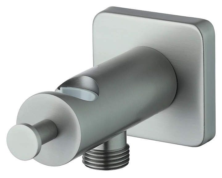 Подключение для душевого шланга LEMARK LM3785GM с креплением для лейки, графит