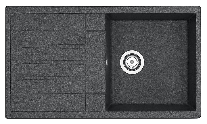 Кухонная мойка AQUATON Верона 1A710032VR210 графит
