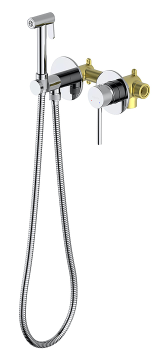 Душ гигиенический с смесителем Aquatek Европа AQ1319CR хром