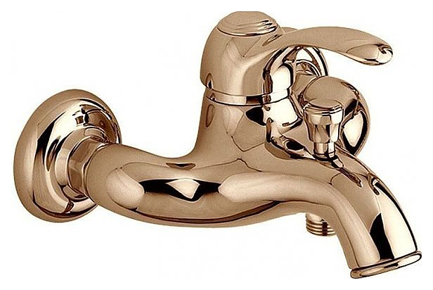 Смеситель для ванны с душем Paffoni Flavia FA022BR бронза
