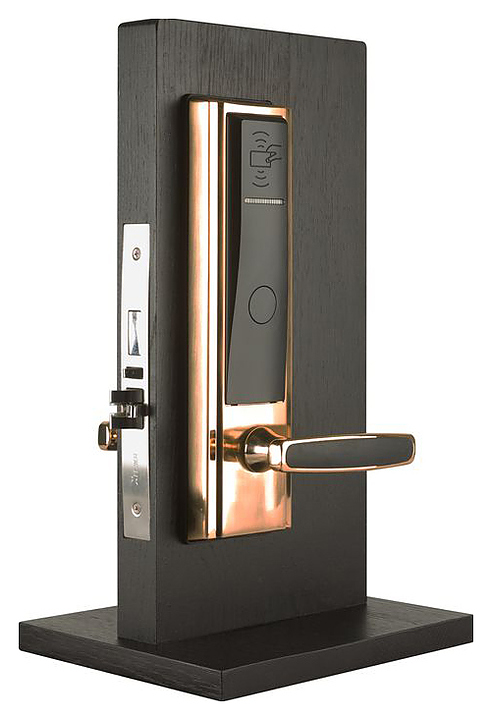 Замок электронный автономный Xeeder Boracay L8102 золотой