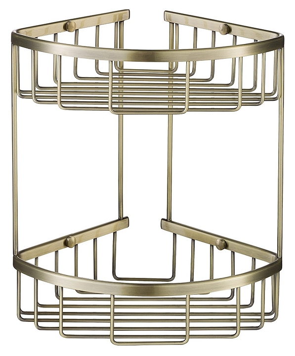 Полка угловая двойная TIMO Nelson 160082/02 антик