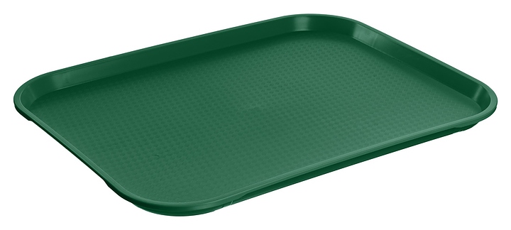 Поднос MGprof 1758 44,5х34,5 см (полипропилен) поверхность классик (119) прямоугольный зеленый