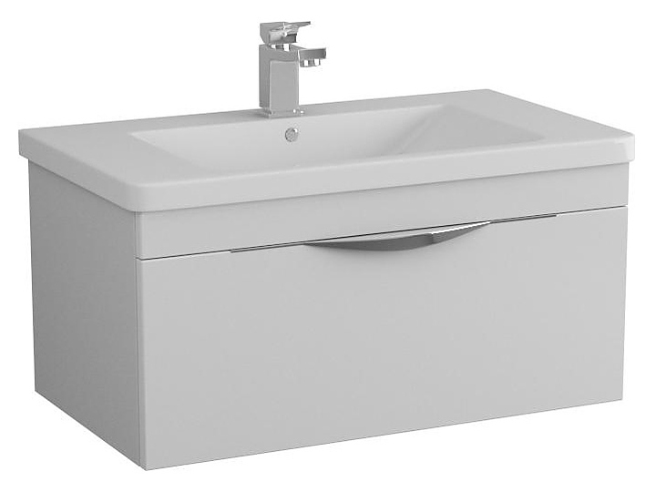 Тумба подвесная под раковину OWL Sjel 80 OW25.02.00, белая