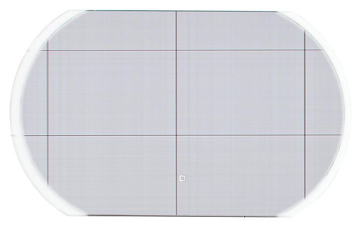 Зеркало БРИКЛАЕР Вега/Мальта 100 100х60 см с подсветкой и выключателем на взмах руки