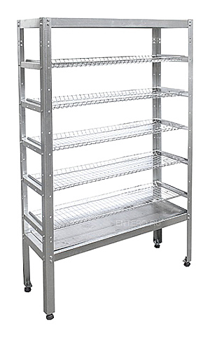 Стеллаж для тарелок ПищТех Эконом СКСК-5КЭ-М