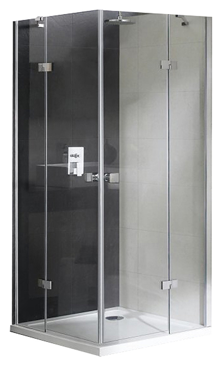 Уголок душевой CEZARES CRYSTAL-S-A-2-80-C-Cr 80х80х190 см