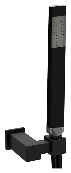 Гарнитур душевой Paffoni Level ZDUP059NO черный матовый