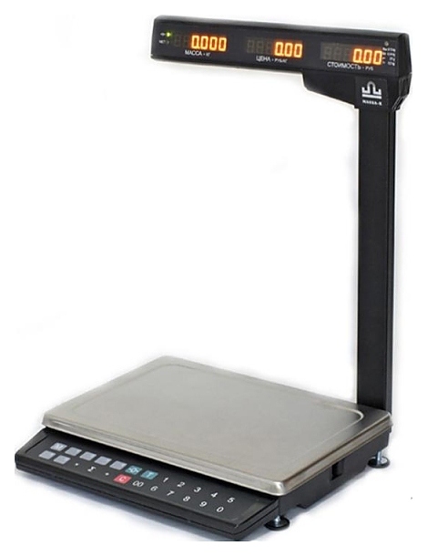 Весы электронные настольные МАССА-К МК-15.2-ТH21