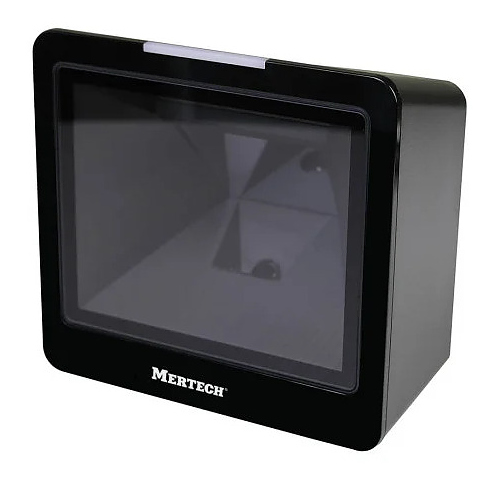 Стационарный двумерный сканер штрих-кода Mertech 7800 P2D USB, USB эмуляция RS232 black, черный