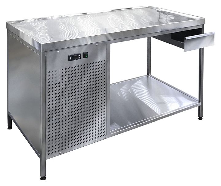 Стол холодильный Finist СХСо-1400-600 (боковой холодильный агрегат)