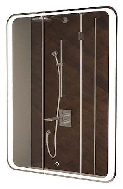 Зеркало Art&Max Elegant AM-Ele-600-800-DS-F 60х80 см, с подсветкой