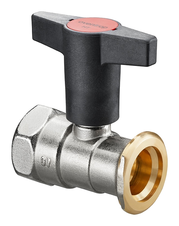 Кран шаровой Oventrop Optibal P 1078373, ДУ 32, PN 10, Rp 1 1/4