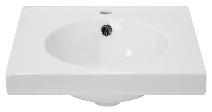 Раковина мебельная SANITA LUXE Ringo 50 (Next 50) RNG50SLWB01 50x46 см, керамика