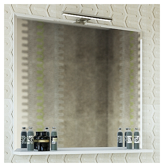 Зеркало Sanflor Одри 80 см белое