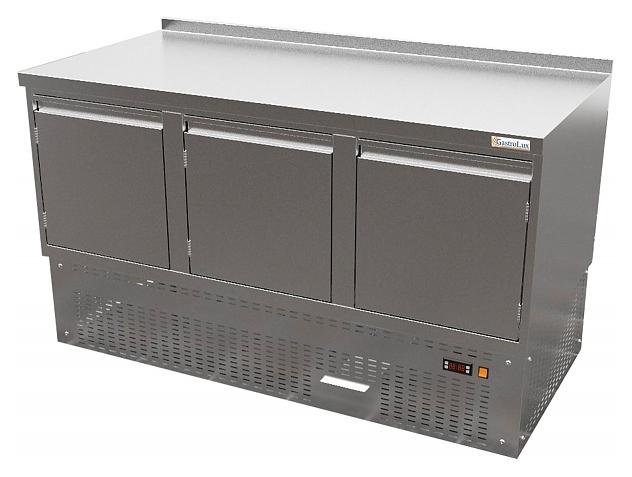 Стол холодильный Gastrolux СОН3Б-147/3Д/S