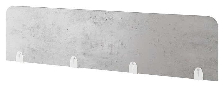 Верхний экран-перегородка КОБОР EV-140 white/chicago (ЛДСП)