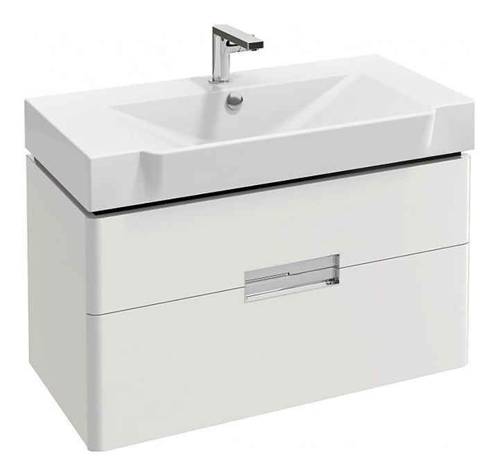 Тумба Jacob Delafon REVE EB1135-442 80 см, серый антрацит лак