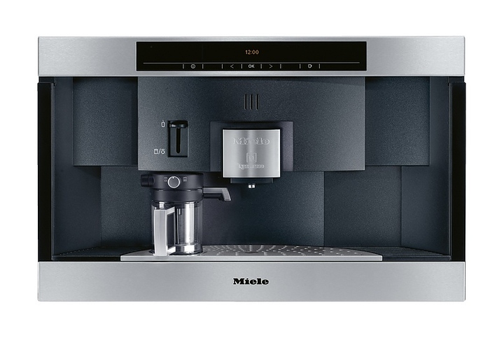 Встраиваемая кофемашина Miele CVA 3660 сталь CleanSteel