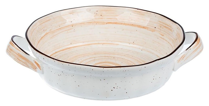 Блюдо сервировочное P.L. Proff Cuisine Desert Fusion P5225928/0525-3/3011194 1500 мл d=22 см h=6 см с ручками (фарфор)