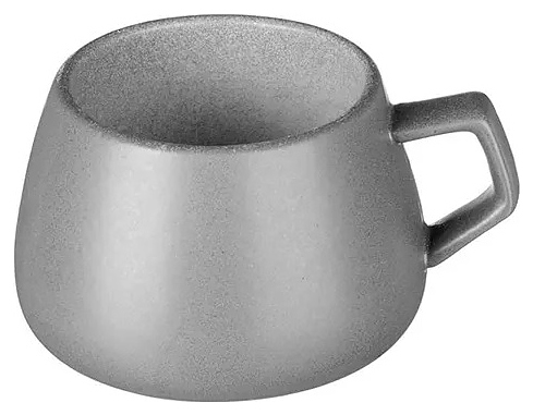 Чашка кофейная Kunstwerk Seiko A27859W1384 100 мл d=6,5 см h=5 см (фарфор) серая