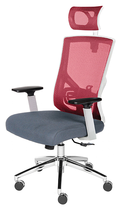 Кресло NORDEN Garda grey+cherry