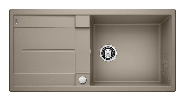 Кухонная мойка Blanco Metra XL 6 S Silgranit серая беж