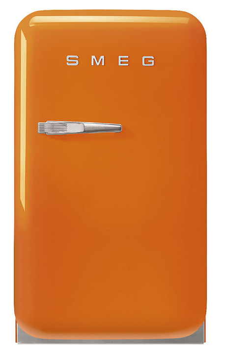 Минибар SMEG FAB5ROR5 (петли справа) оранжевый, глянцевый