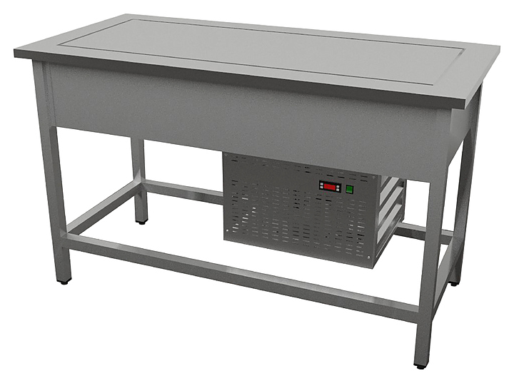 Прилавок с охлаждаемой поверхностью Gastrolux ПО-117/П/L
