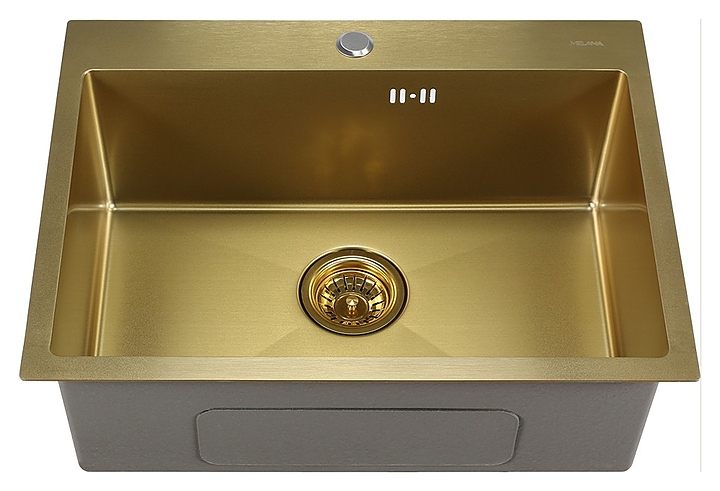 Кухонная мойка MELANA 6045 ProfLine D6045HG золото