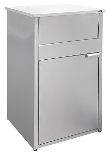 Урна для фуд-корта Luxstahl УФ-610/610/1065