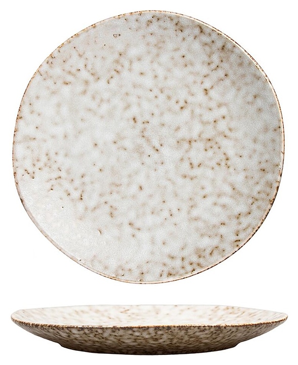 Тарелка P.L. Proff Cuisine Brown Spider Silk 81223925 225х225 мм