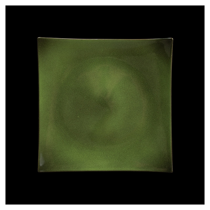 Тарелка Corone Cocorita XSY2180 30,5х30,5 см (фарфор) квадратная зеленая