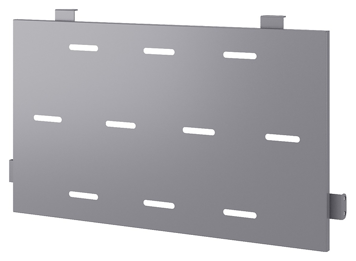 Нижний боковой подвесной экран КОБОР EN3-160 graphite/premium (металл)