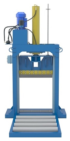 Гильотина ПЗО GGR-600 с рольгангом