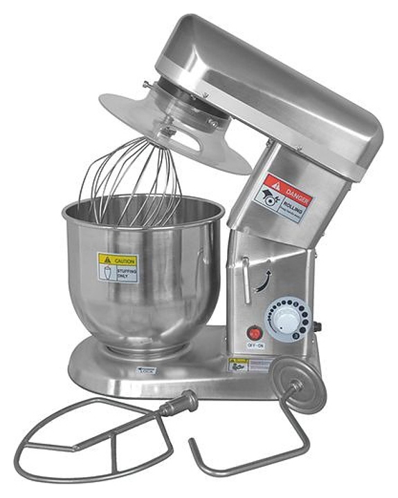 Миксер планетарный Hurakan HKN-KS7S нерж. сталь