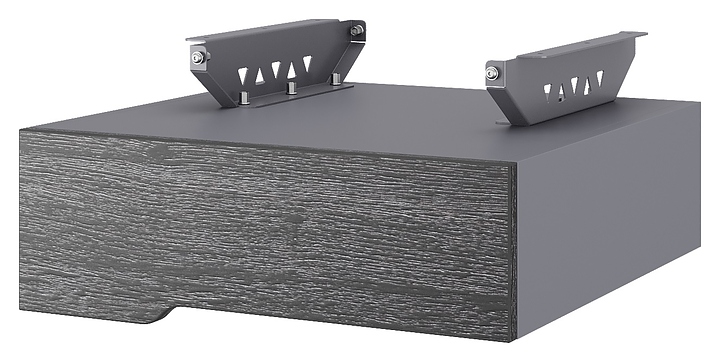 Тумба подвесная КОБОР T-1 graphite/glazed